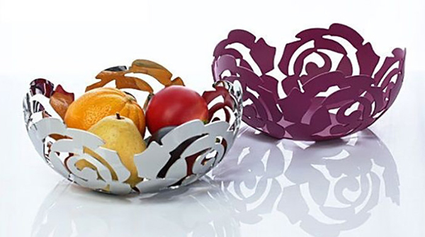 激光切割出來的果盤有多漂亮?