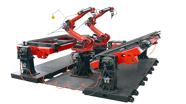 人防門機器人焊接工作站